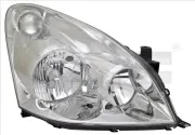 Hauptscheinwerfer links TYC 20-11050-05-2