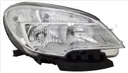 Hauptscheinwerfer links TYC 20-16072-05-2