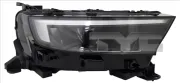 Hauptscheinwerfer rechts TYC 20-19623-06-2