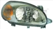 Hauptscheinwerfer rechts TYC 20-5895-15-2