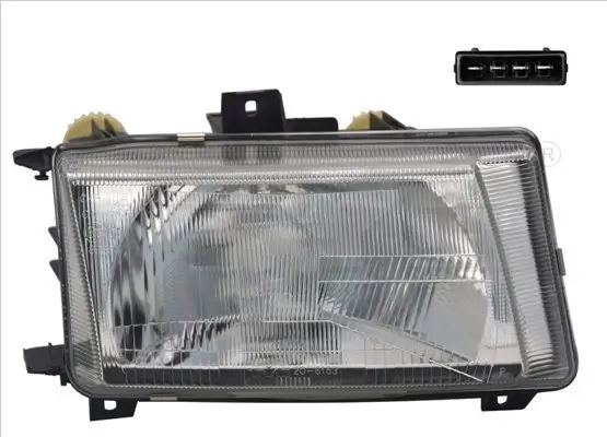 Hauptscheinwerfer links TYC 20-6154-05-2
