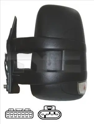 Außenspiegel links TYC 315-0016 Bild Außenspiegel links TYC 315-0016