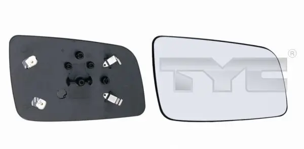 Spiegelglas, Außenspiegel rechts TYC 325-0015-1