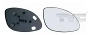 Spiegelglas, Außenspiegel links TYC 325-0042-1