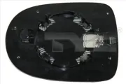 Spiegelglas, Außenspiegel links TYC 328-0138-1