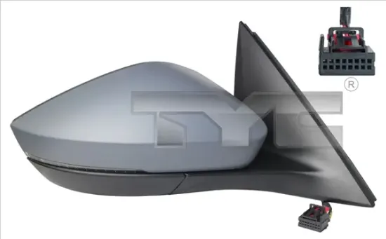 Spiegelglas, Außenspiegel links TYC 338-0024-1 Bild Spiegelglas, Außenspiegel links TYC 338-0024-1