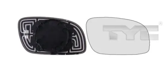 Spiegelglas, Außenspiegel rechts TYC 337-0165-1 Bild Spiegelglas, Außenspiegel rechts TYC 337-0165-1
