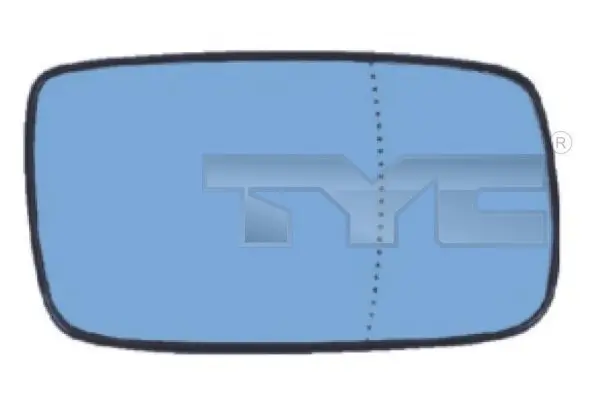 Spiegelglas, Außenspiegel TYC 338-0009-1