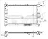 Kühler, Motorkühlung TYC 706-0023-R