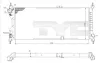 Kühler, Motorkühlung TYC 725-0019-R