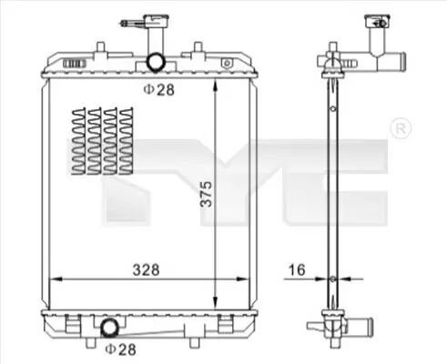 Abdeckung, Außenspiegel links TYC 305-0130-2 Bild Abdeckung, Außenspiegel links TYC 305-0130-2