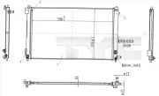 Kühler, Motorkühlung TYC 770-0003