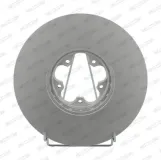 Bremsscheibe Vorderachse FERODO DDF1112C
