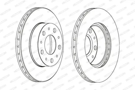 Bremsscheibe FERODO DDF1171C Bild Bremsscheibe FERODO DDF1171C