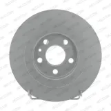 Bremsscheibe Hinterachse FERODO DDF1181C