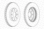 Bremsscheibe FERODO DDF1306C