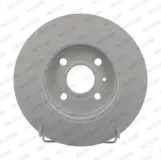 Bremsscheibe Hinterachse FERODO DDF1313C