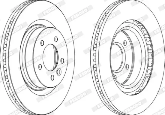 Bremsbelagsatz, Scheibenbremse Vorderachse FERODO FDB4825 Bild Bremsbelagsatz, Scheibenbremse Vorderachse FERODO FDB4825