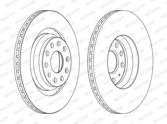 Bremsscheibe FERODO DDF1503C