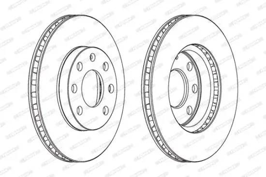 Bremsscheibe FERODO DDF151C Bild Bremsscheibe FERODO DDF151C