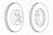 Bremsscheibe FERODO DDF1630C