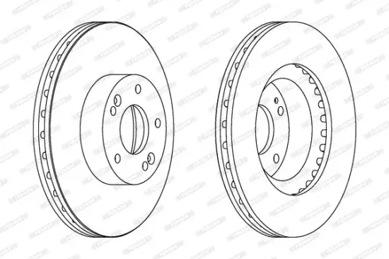 Bremsscheibe FERODO DDF1630C Bild Bremsscheibe FERODO DDF1630C