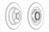 Bremsscheibe Hinterachse FERODO DDF1641-1 Bild Bremsscheibe Hinterachse FERODO DDF1641-1