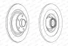 Bremsscheibe Hinterachse FERODO DDF1654-1 Bild Bremsscheibe Hinterachse FERODO DDF1654-1