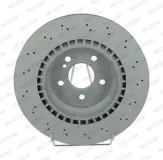 Bremsscheibe Hinterachse FERODO DDF1669C-1