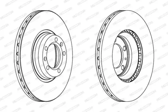 Bremsscheibe FERODO DDF168 Bild Bremsscheibe FERODO DDF168
