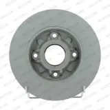 Bremsscheibe Hinterachse FERODO DDF1696C-1