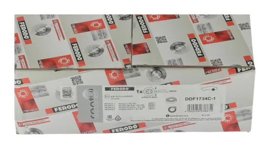 Bremsscheibe FERODO DDF1734C-1 Bild Bremsscheibe FERODO DDF1734C-1