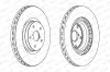 Bremsscheibe Vorderachse FERODO DDF1749C-1 Bild Bremsscheibe Vorderachse FERODO DDF1749C-1