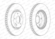 Bremsscheibe FERODO DDF1795C