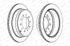 Bremsscheibe Hinterachse FERODO DDF1799C-1 Bild Bremsscheibe Hinterachse FERODO DDF1799C-1