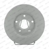 Bremsscheibe Vorderachse FERODO DDF1807C