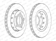 Bremsscheibe Hinterachse FERODO DDF1887C