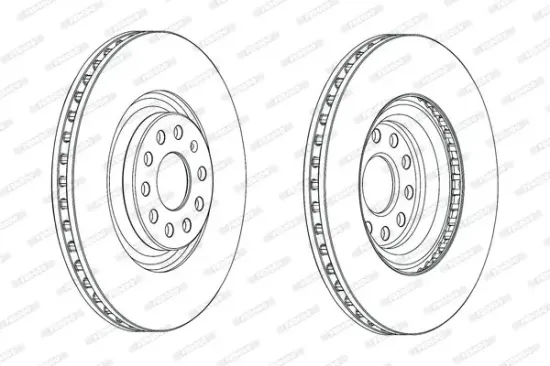 Bremsscheibe FERODO DDF2000C Bild Bremsscheibe FERODO DDF2000C