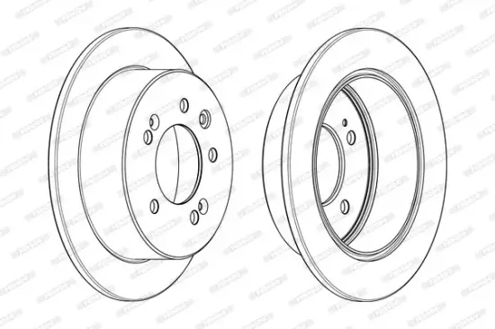 Bremsscheibe FERODO DDF2005C Bild Bremsscheibe FERODO DDF2005C