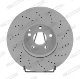 Bremsscheibe Vorderachse FERODO DDF2054C-1