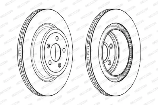 Bremsbelagsatz, Scheibenbremse Vorderachse FERODO FDB4040 Bild Bremsbelagsatz, Scheibenbremse Vorderachse FERODO FDB4040