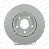 Bremsscheibe Vorderachse FERODO DDF2100C