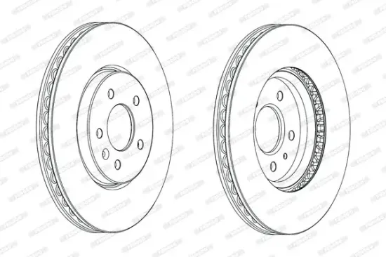 Bremsscheibe FERODO DDF2191C-1 Bild Bremsscheibe FERODO DDF2191C-1