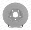 Bremsscheibe FERODO DDF2509C Bild Bremsscheibe FERODO DDF2509C
