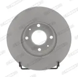 Bremsscheibe Vorderachse FERODO DDF2660C