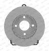 Bremsscheibe Vorderachse FERODO DDF2689C