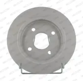 Bremsscheibe Hinterachse FERODO DDF281C