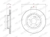 Bremsscheibe FERODO DDF2832VC-1 Bild Bremsscheibe FERODO DDF2832VC-1
