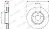 Bremsscheibe Vorderachse FERODO DDF2849C Bild Bremsscheibe Vorderachse FERODO DDF2849C