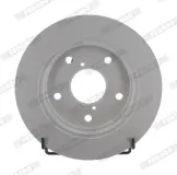 Bremsscheibe Hinterachse FERODO DDF2856C